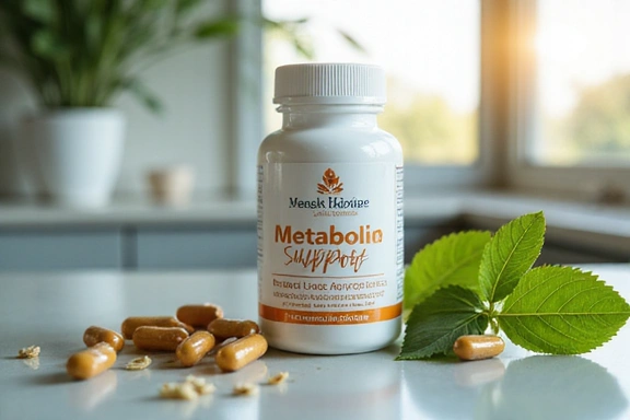 Imagine cu suplimentul Suport Metabolic Naturale